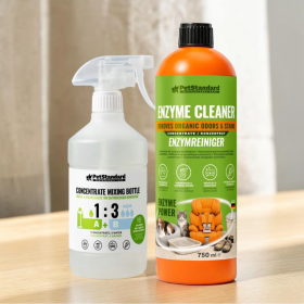 Концентриран ензимен препарат PetStandard Enzyme Cleaner Concentrate за миризми и петна  750 ml